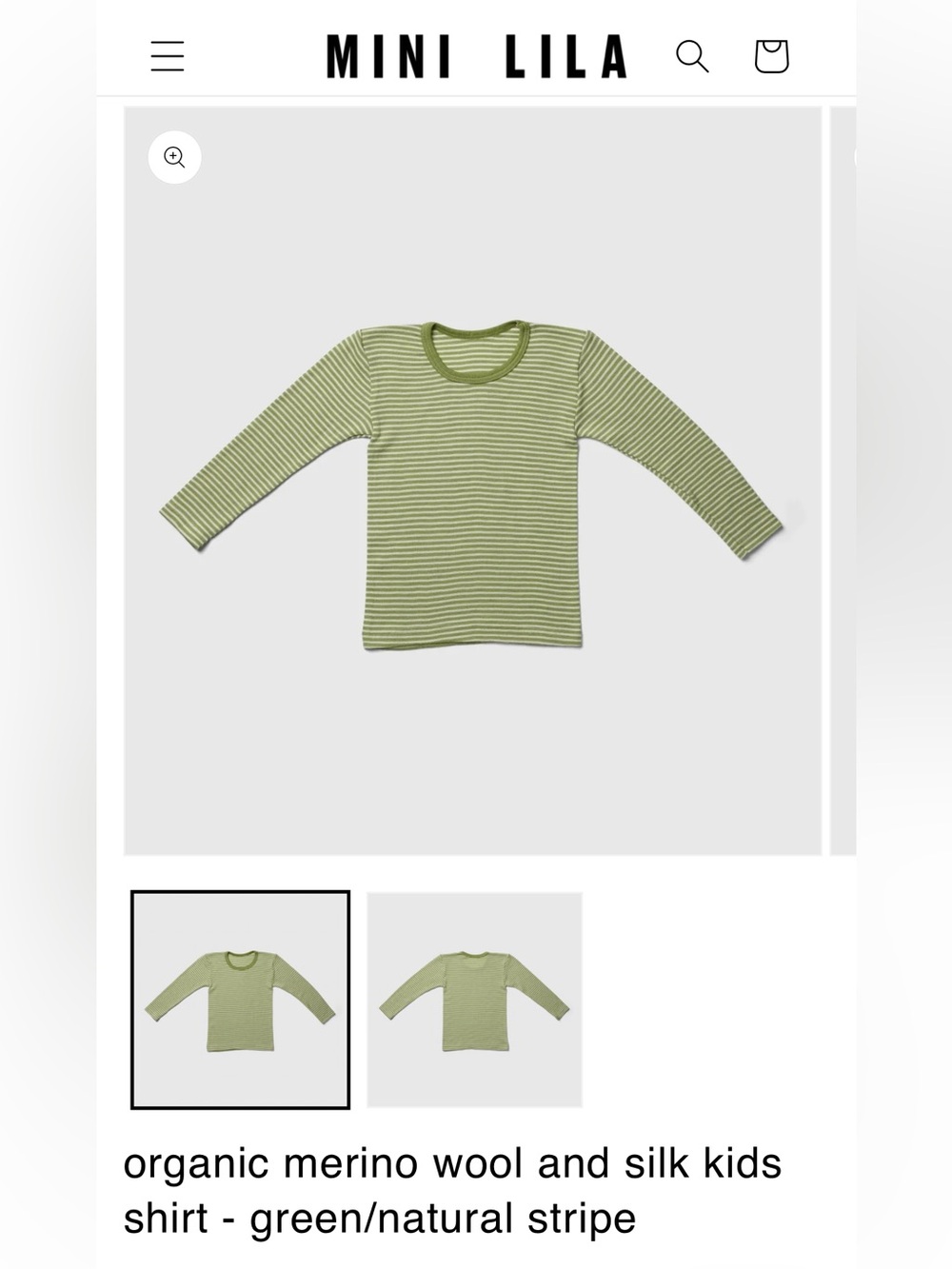 MINI LILA long sleeve